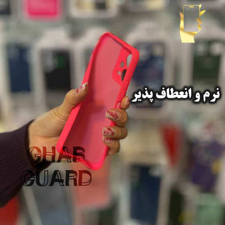 کاور قاب گارد مدل SILICONSUPERD مناسب برای گوشی موبایل اپل iPhone 13 به همراه محافظ صفحه نمایش