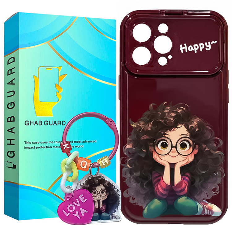 کاور قاب گارد مدل UTRI مناسب برای گوشی موبایل اپل iPhone 12 Pro به همراه بند آویز