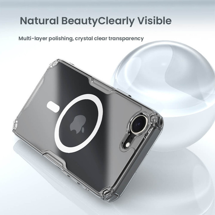 کاور نیلکین مدل Nature TPU Pro Magnetic مناسب برای گوشی موبایل اپل iPhone 16e