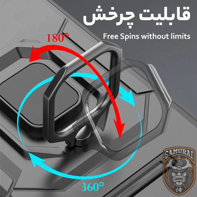 کاور سامورایی مدل Shockproof مناسب برای گوشی موبایل آنر 400