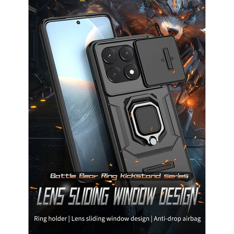 کاور سامورایی مدل Shockproof مناسب برای گوشی موبایل شیائومی Poco F6 Pro / Redmi K70 Pro