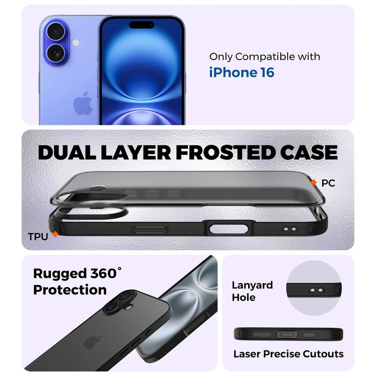 کاور سامورایی مدل Specter مناسب برای گوشی موبایل اپل iPhone 16