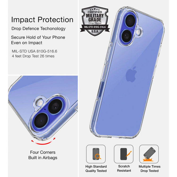کاور سامورایی مدل Specter مناسب برای گوشی موبایل اپل iPhone 16