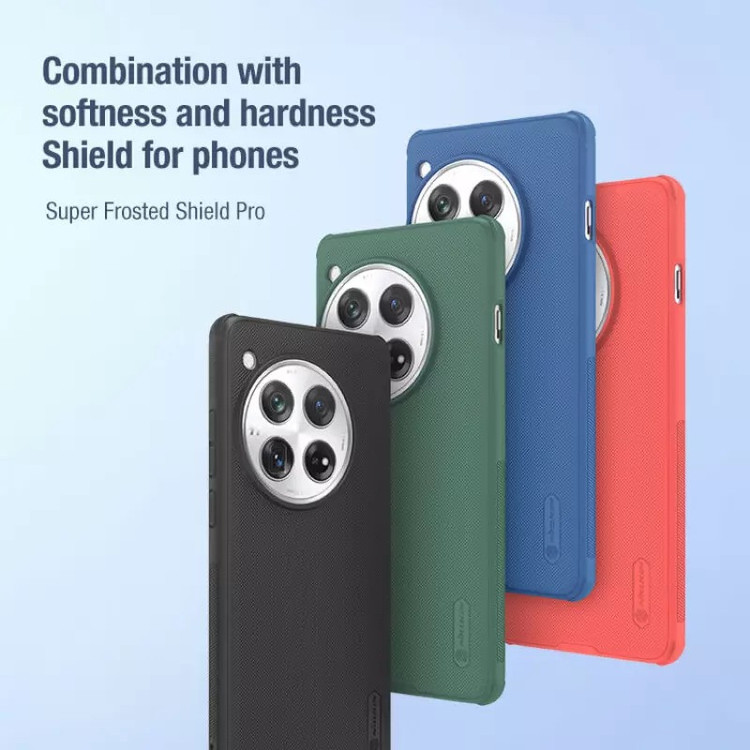 کاور نیلکین مدل Super Frosted Shield Pro مناسب برای گوشی موبایل وان پلاس 12