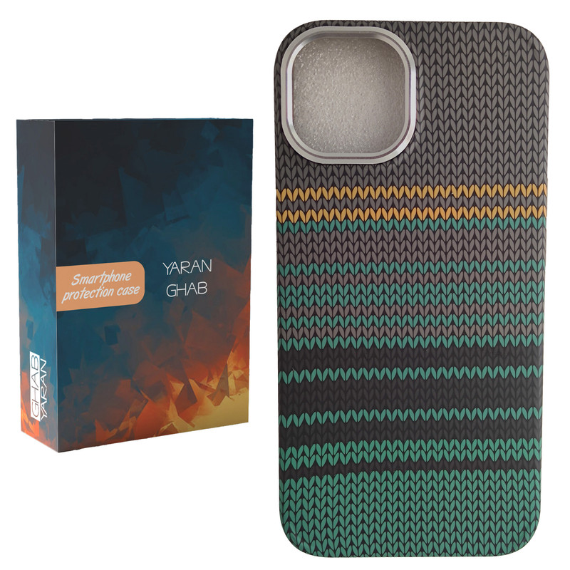 کاور قاب یاران مدل Carbon Vintage مناسب برای گوشی موبایل اپل iPhone 15 Pro Max