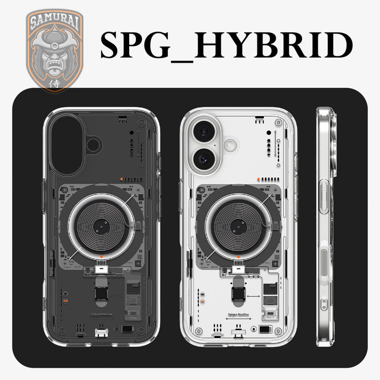 کاور سامورایی مدل SPG-Hybrid مناسب برای گوشی موبایل اپل iPhone 17