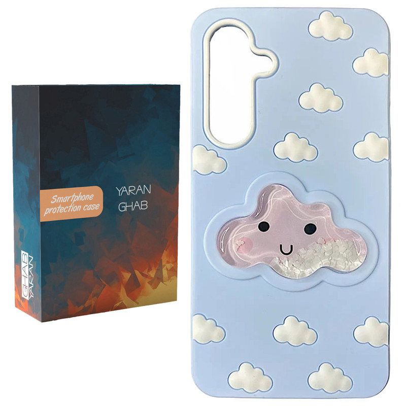 کاور قاب یاران مدل cloud مناسب برای گوشی موبایل سامسونگ Galaxy A16 4G / A16 5G
