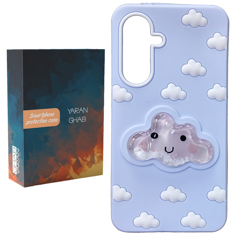 کاور قاب یاران مدل ابر مناسب برای گوشی موبایل سامسونگ Galaxy A16 4G / A16 5G