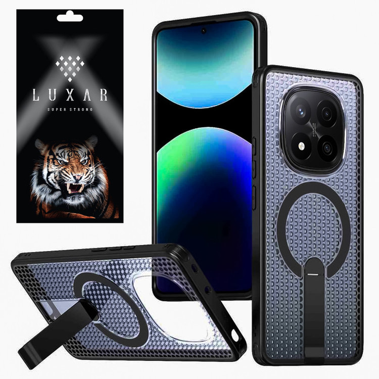 کاور لوکسار مدل AirMag مناسب برای گوشی موبایل شیائومی Note 14 Pro 5G / Poco X7 / Note 14 Pro 4G