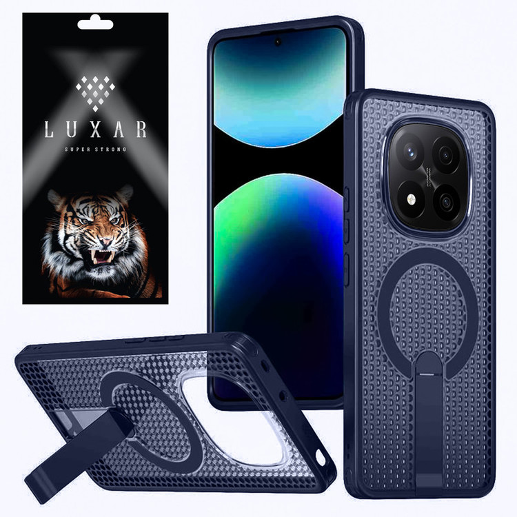 کاور لوکسار مدل AirMag مناسب برای گوشی موبایل شیائومی Note 14 Pro 5G / Poco X7 / Note 14 Pro 4G
