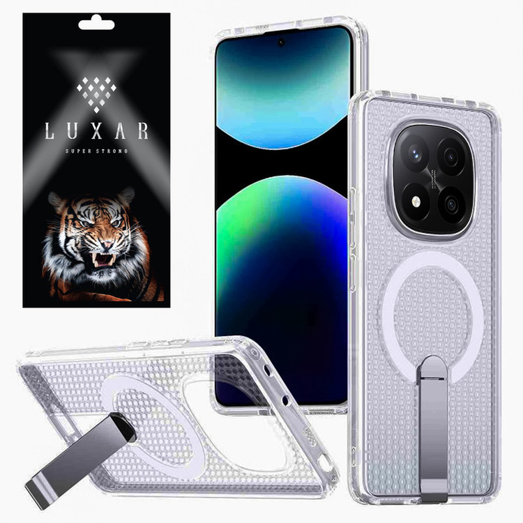 کاور لوکسار مدل AirMag مناسب برای گوشی موبایل شیائومی Note 14 Pro 5G / Poco X7 / Note 14 Pro 4G