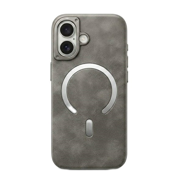کاور مدل چرمی مگ سیف دار مناسب برای گوشی موبایل اپل iphone 16