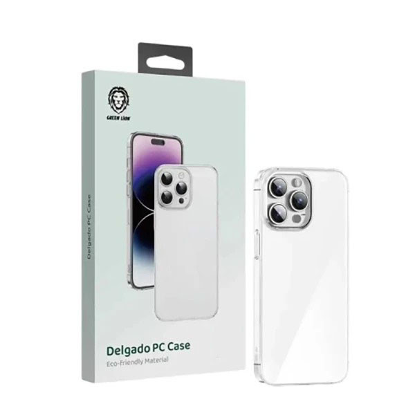 کاور گرین لاین مدل Delgado PC مناسب برای گوشی موبایل اپل iphone 16 Pro Max
