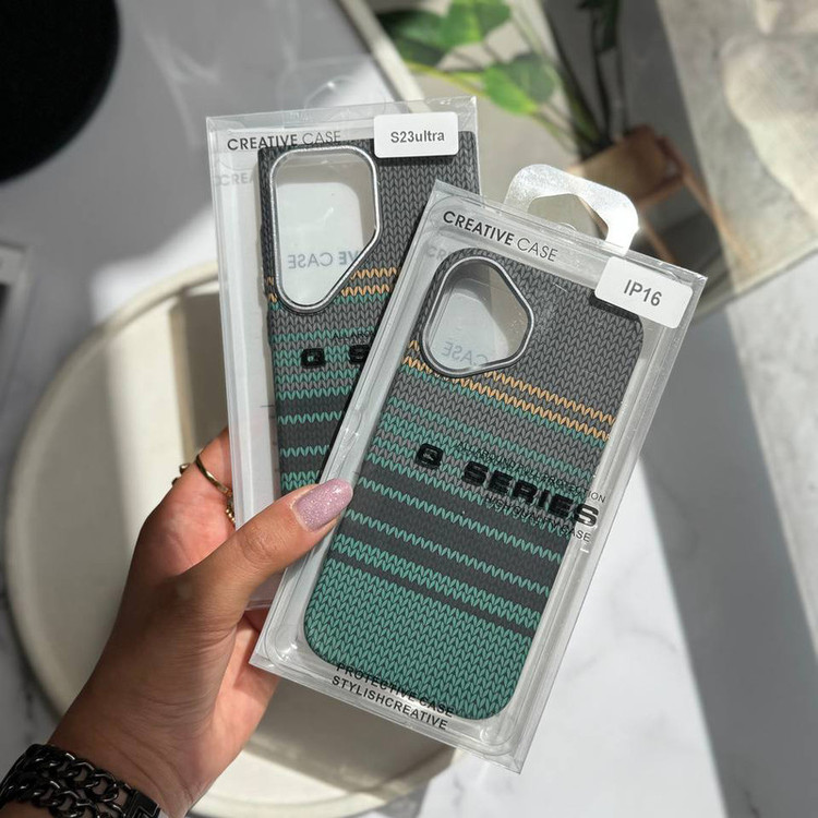 کاور قاب یاران مدل Carbon Vintage مناسب برای گوشی موبایل سامسونگ Galaxy S23 Ultra