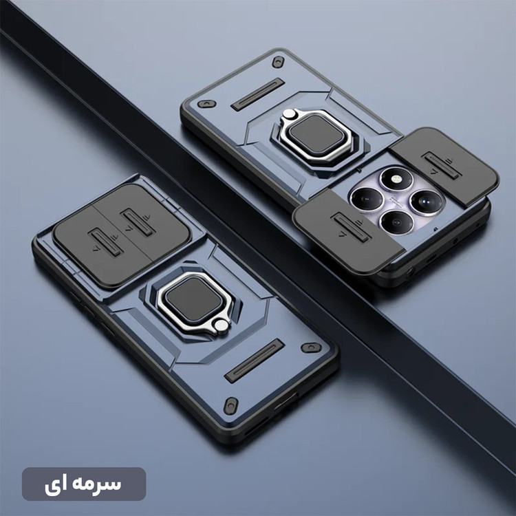 کاور سامورایی مدل Shockproof مناسب برای گوشی موبایل شیائومی Redmi Note 15 Pro 4G