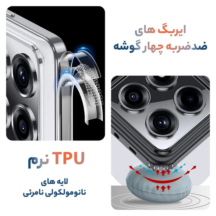 کاور سامورایی مدل Specter مناسب برای گوشی موبایل شیائومی 14T