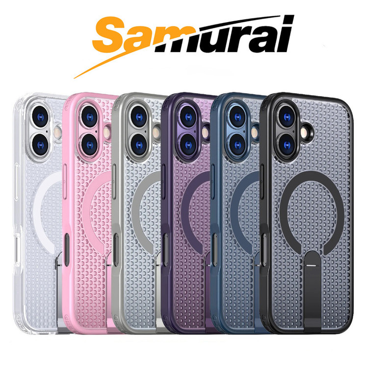 کاور سامورایی مدل Cool Stand مناسب برای گوشی موبایل اپل iPhone 17
