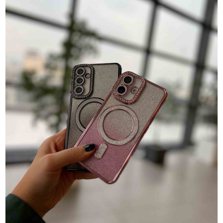 کاور قاب کام مدل NGSHI طرح نگین دار مناسب برای گوشی موبایل اپل iPhone 17 Pro Max