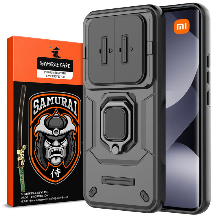 کاور سامورایی مدل Shockproof مناسب برای گوشی موبایل شیائومی Redmi Note 15 4G / Redmi Note 15 5G / Poco M8 5G