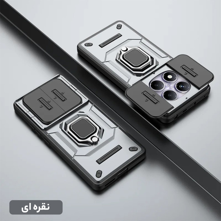 کاور سامورایی مدل Shockproof مناسب برای گوشی موبایل شیائومی Redmi Note 15 4G / Redmi Note 15 5G / Poco M8 5G
