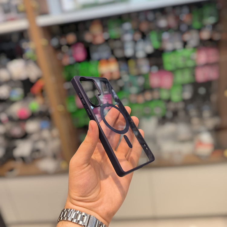 کاور طرح مگ سیف دار مناسب برای گوشی موبایل سامسونگ Galaxy S25 ULTRA