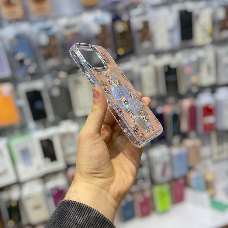 کاور طرح عروسک لبوبو مناسب برای گوشی موبایل اپل IPHONE 16 PROMAX