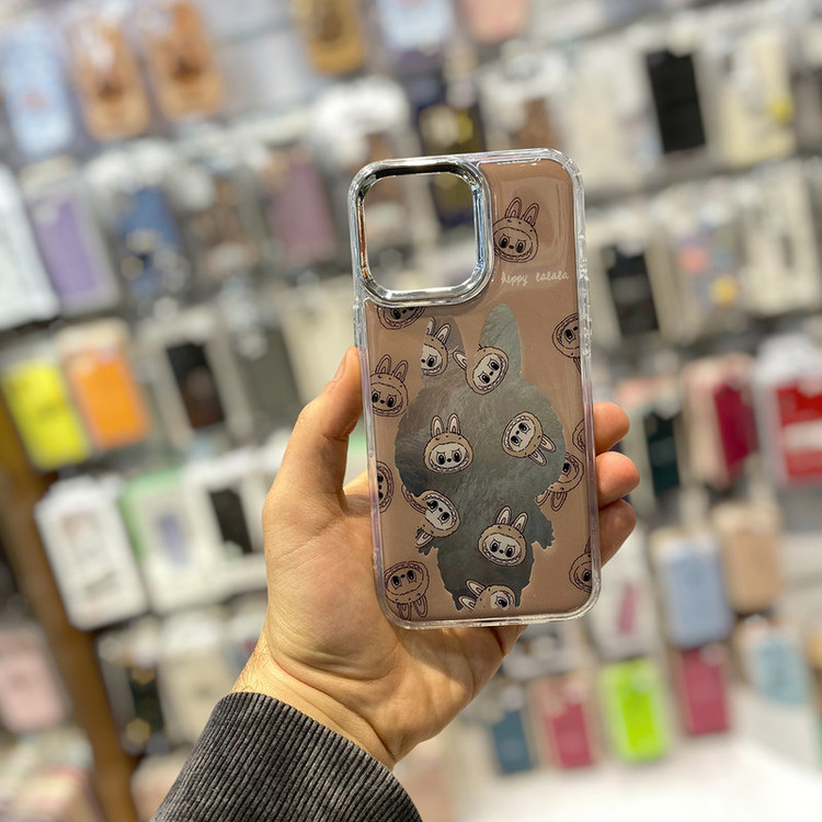 کاور طرح عروسک لبوبو مناسب برای گوشی موبایل اپل IPHONE 16 PROMAX