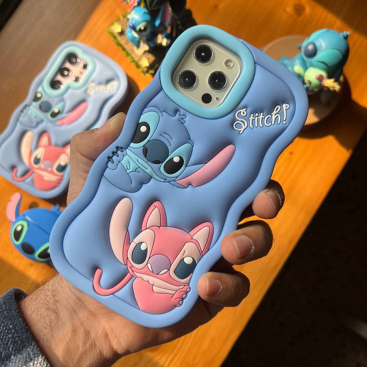 کاور طرح STITCH مناسب برای گوشی موبایل اپل IPHONE 14 PRO MAX/15 PRO MAX