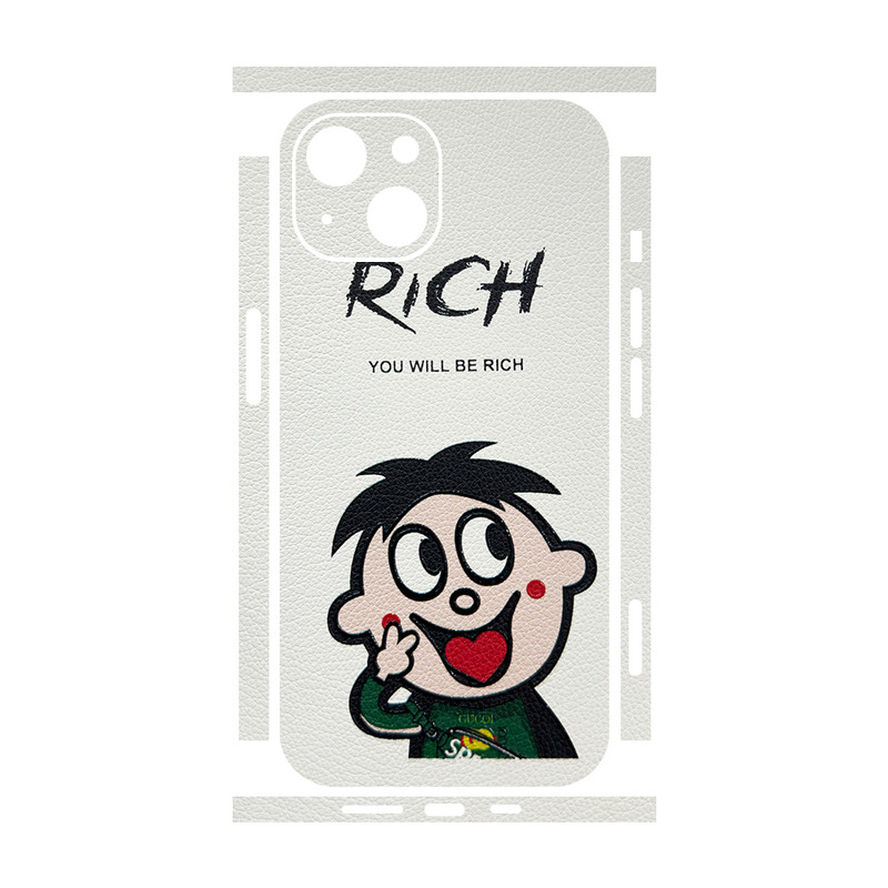 برچسب پوششی ریمکس مدل Leth طرح پسر بچه مناسب برای گوشی موبایل اپل iPhone 13