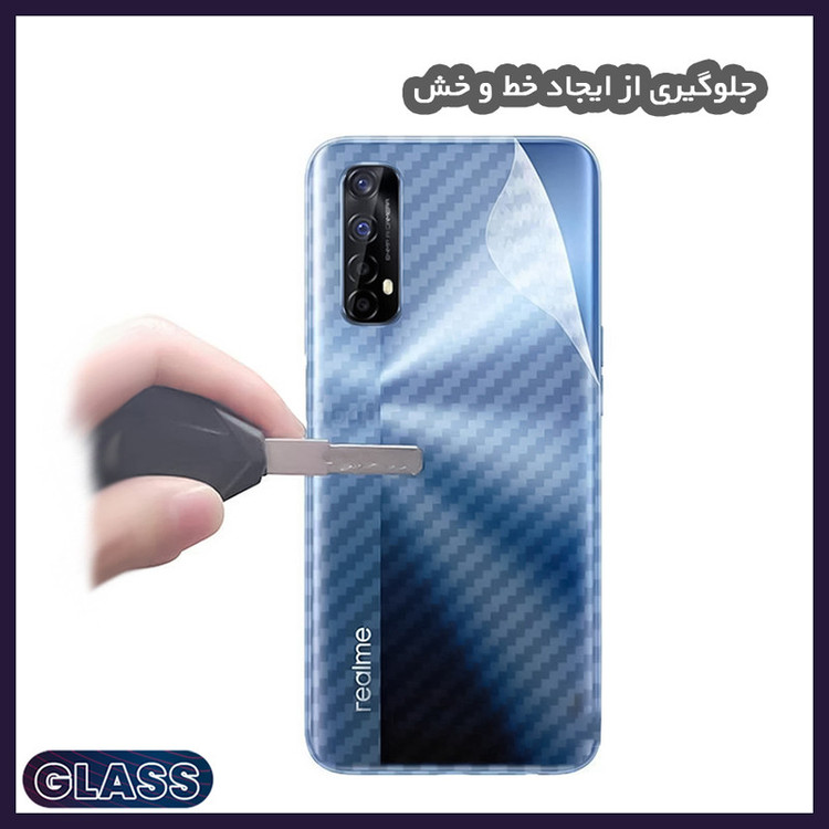 برچسب پوششی گلس مدل Leth طرح بی ام و ام پاور مناسب برای گوشی موبایل موتورولا Moto G54