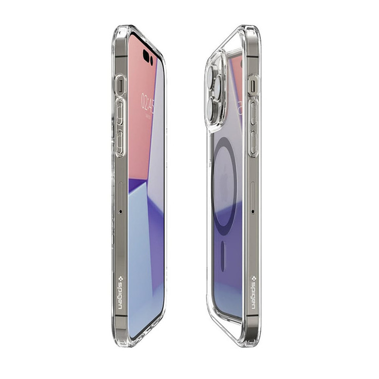 کاور اسپیگن مدل ultra hybrid magsafe مناسب برای گوشی موبایل اپل iphone 15pro