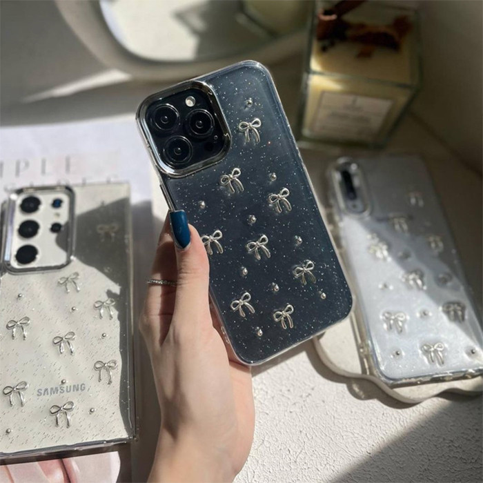 کاور طرح پاپیونی اکلیل دار مناسب برای گوشی موبایل سامسونگ Galaxy S23 FE