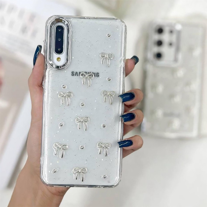 کاور طرح پاپیونی اکلیل دار مناسب برای گوشی موبایل سامسونگ Galaxy S23 FE