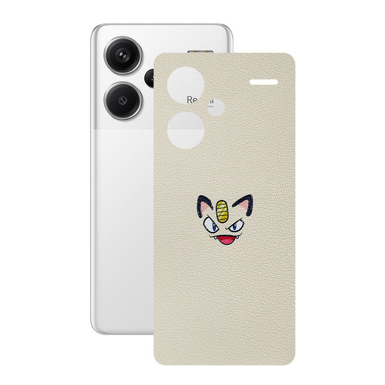 برچسب پوششی ریمکس مدل Leth طرح میو پوکومون مناسب برای گوشی موبایل شیائومی Redmi Note 13 Pro Plus