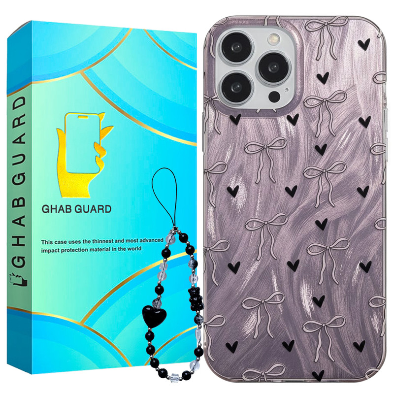 کاور قاب گارد مدل PALB مناسب برای گوشی موبایل اپل iPhone 15 Pro Max به همراه بند آویز
