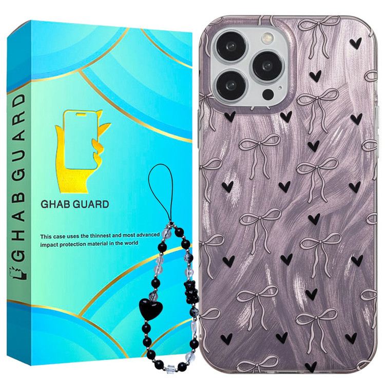 کاور قاب گارد مدل PALB مناسب برای گوشی موبایل اپل iPhone 15 Pro Max به همراه بند آویز