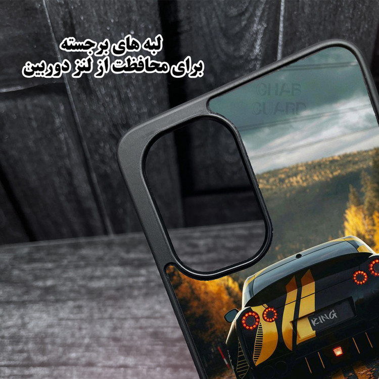 کاور قاب گارد طرح ماشین مدل GCHPN134 مناسب برای گوشی موبایل شیائومی Redmi Note 13 4G