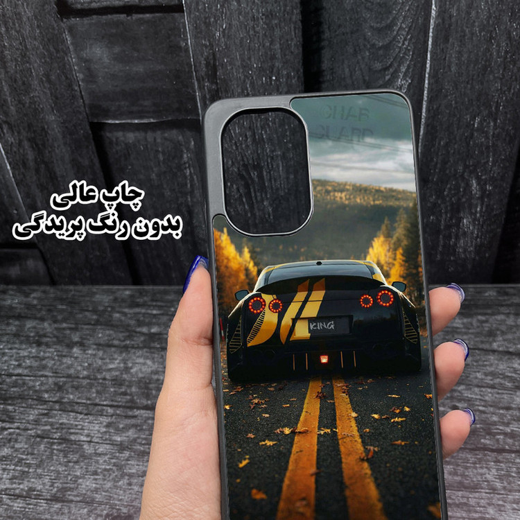 کاور قاب گارد طرح ماشین مدل GCHPN134 مناسب برای گوشی موبایل شیائومی Redmi Note 13 4G