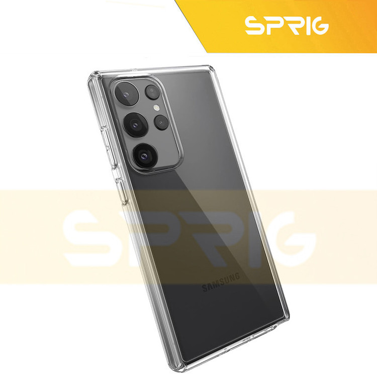 کاور اسپریگ مدل CLFL-Ring مناسب برای گوشی موبایل سامسونگ Galaxy S25 ultra 5G به همراه محافظ صفحه نمایش و محافظ لنز دوربین
