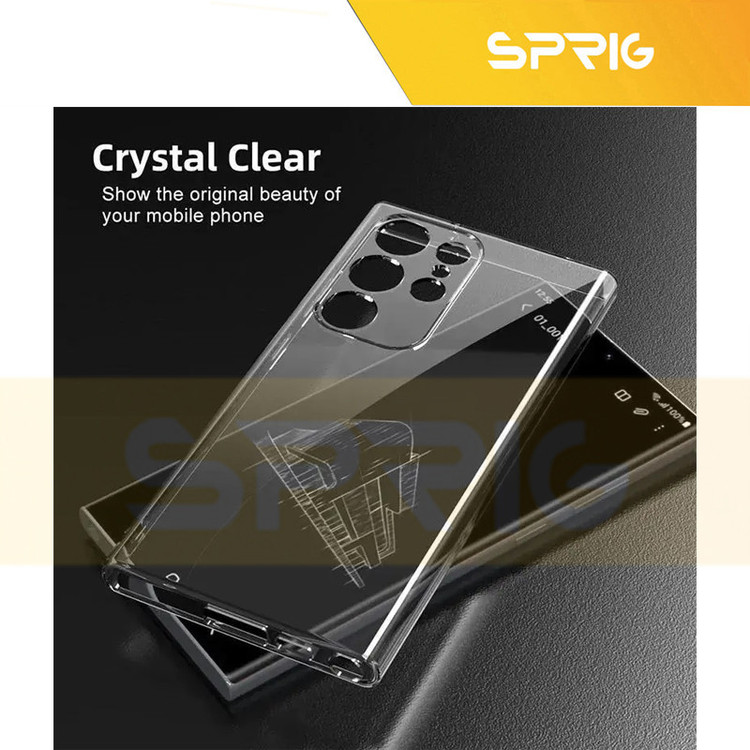 کاور اسپریگ مدل CLFL-Ring مناسب برای گوشی موبایل سامسونگ Galaxy S25 ultra 5G به همراه محافظ صفحه نمایش و محافظ لنز دوربین