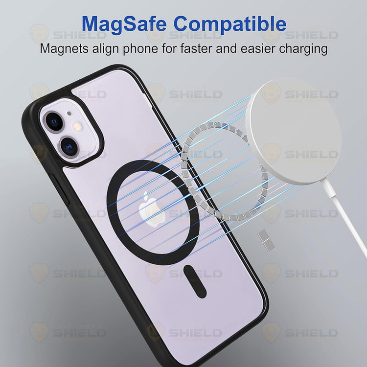 کاور آلتیمیت شیلد مدل Magsafe BRD RngFl مناسب برای گوشی موبایل اپل iPhone 11 به همراه محافظ لنز دوربین و محافظ صفحه نمایش