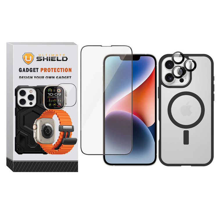کاور آلتیمیت شیلد مدل Magsafe BRD RngFl مناسب برای گوشی موبایل اپل iPhone 11 Pro به همراه محافظ لنز دوربین و محافظ صفحه نمایش