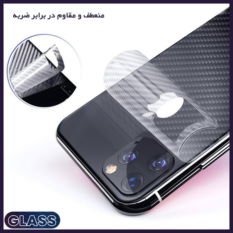 برچسب پوششی گلس مدل Leth کد LE104 مناسب برای گوشی موبایل سامسونگ Galaxy Note10 Plus