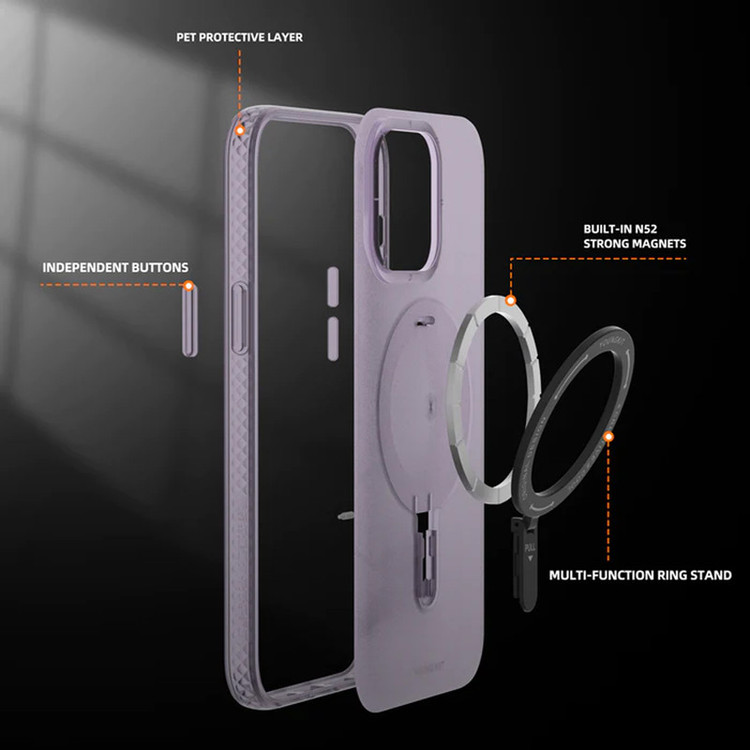کاور یانگ کیت مدل Rock Frosted کد TXM004 مناسب برای گوشی موبایل اپل IPHONE 14 Pro