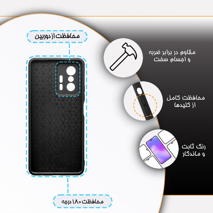 کاور گارد قاب علوی مدل ML مناسب برای گوشی موبایل شیائومی 11T / 11T pro