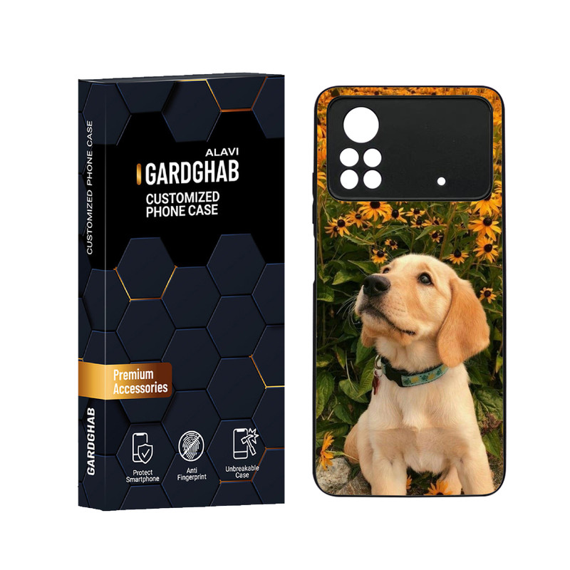 کاور گارد قاب علوی مدل دورژله ای حیوانات مناسب برای گوشی موبایل شیائومی Poco X4 Pro