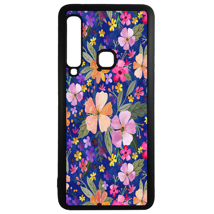 کاور طرح گلدار مناسب برای گوشی موبایل سامسونگ galaxy a9 2018