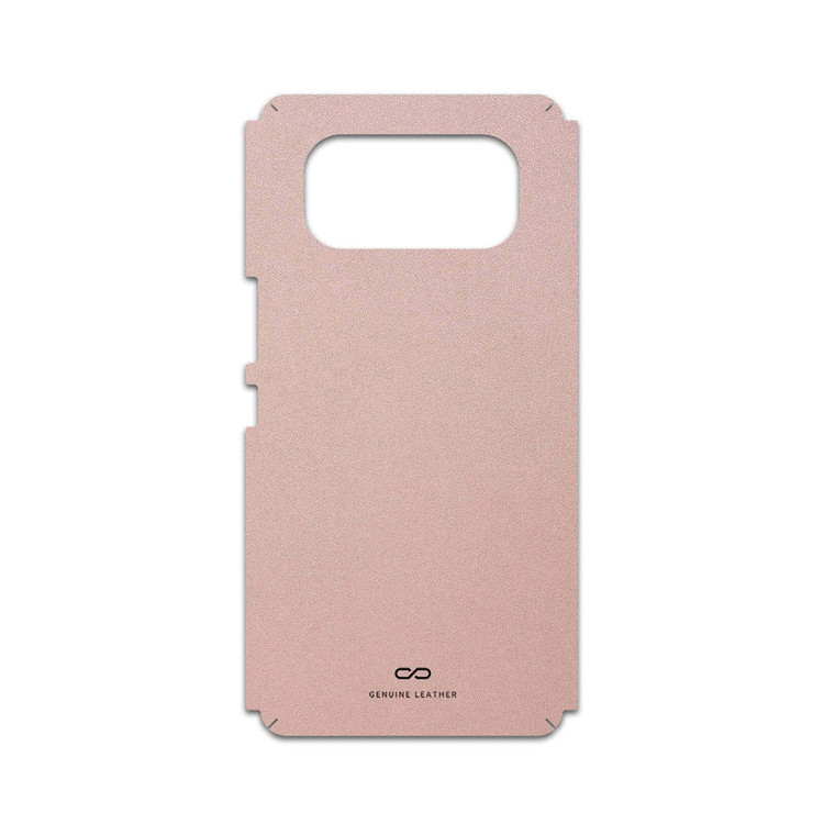 برچسب پوششی ماهوت مدل Rose-Gold-Leather مناسب برای گوشی موبایل داریا Bond 5G