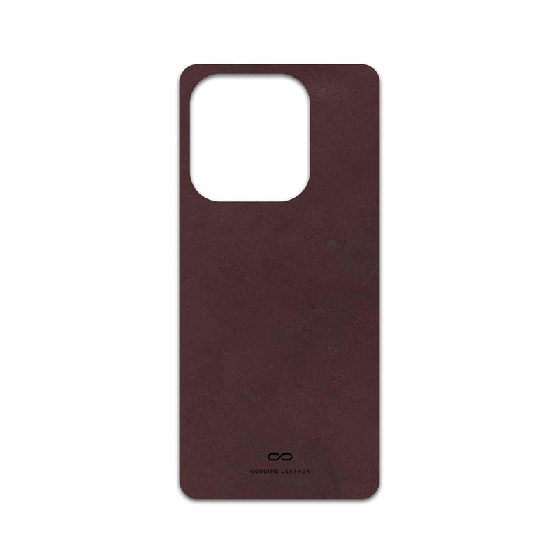 برچسب پوششی ماهوت مدل Matte-Dark-Leather مناسب برای گوشی موبایل شیائومی Redmi Note 14 4G