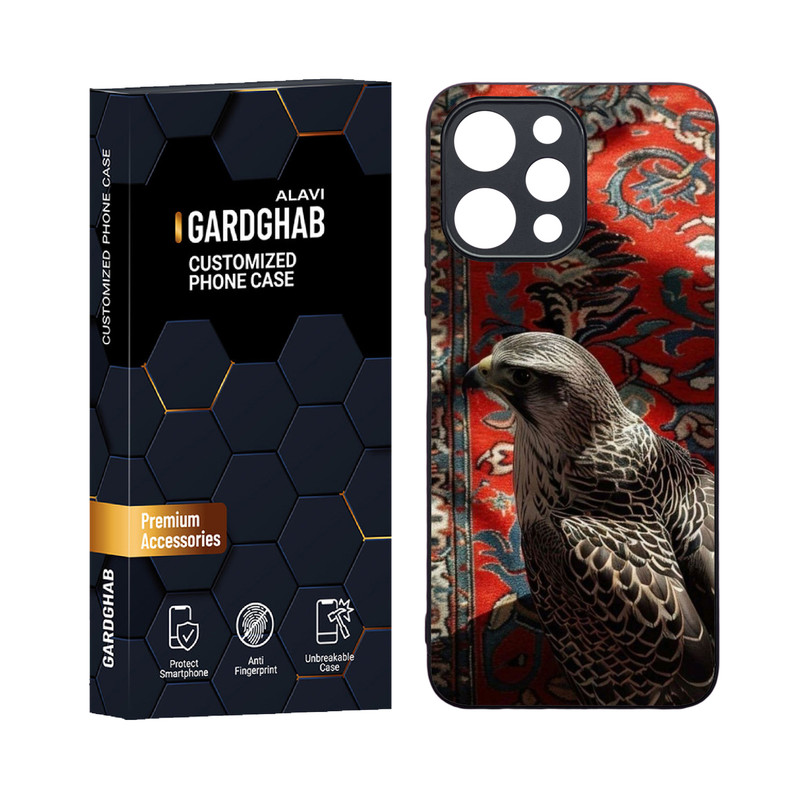 کاور گارد قاب علوی مدل دورژله ای حیوانات مناسب برای گوشی موبایل شیائومی Redmi 12 4G / 12 5G
